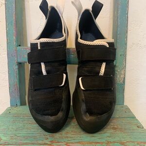 Black Diamond Momentum Rock Climbing Shoes Black White Mens 11.5 W 12.5 EU 45